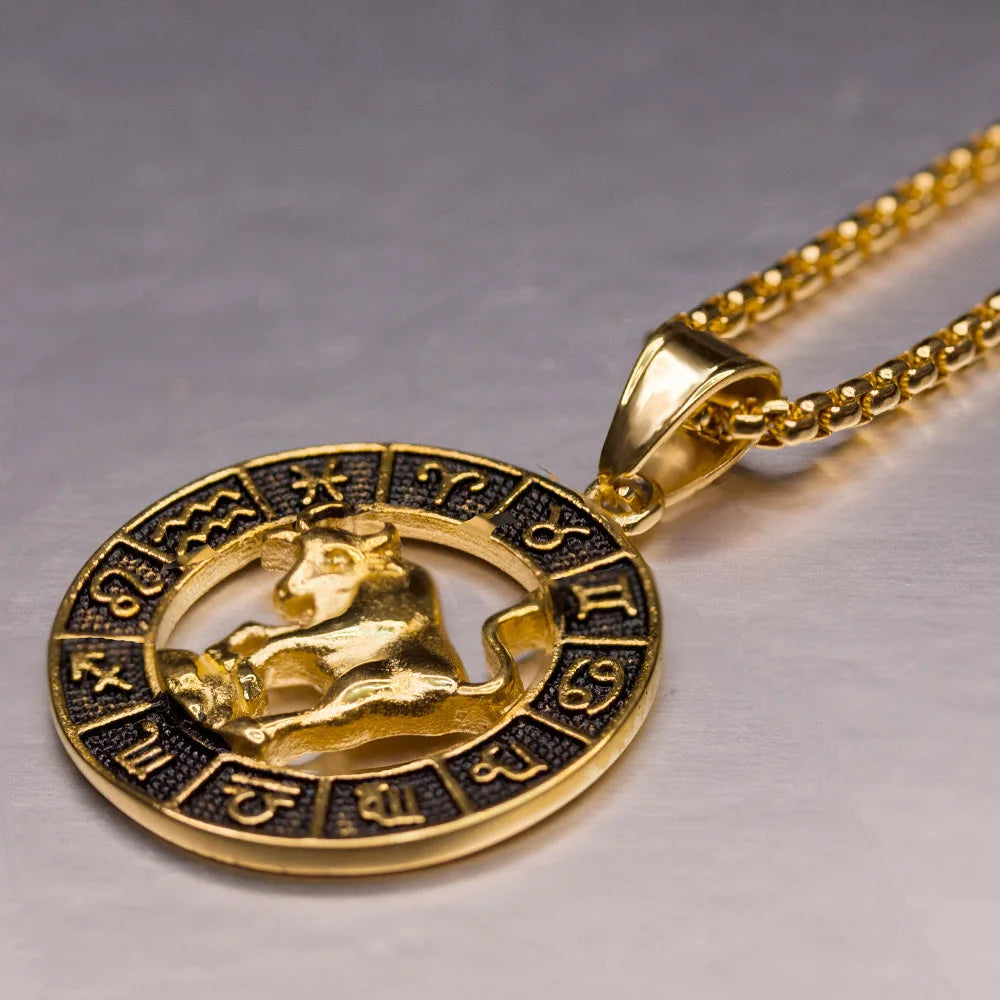 Stjärntecken Halsband – Anpassningsbart Smycke med Valfritt Zodiaktecken