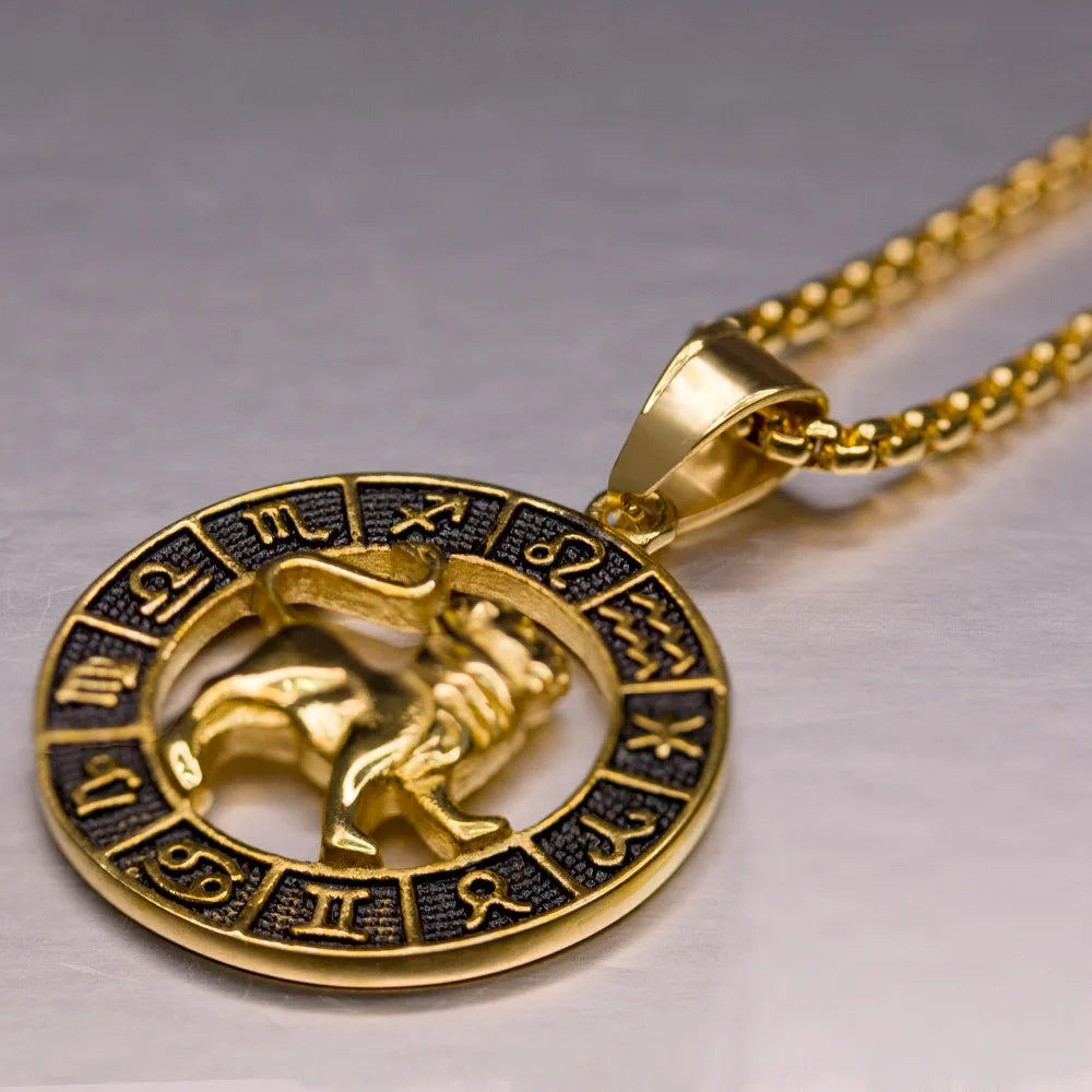 Stjärntecken Halsband – Anpassningsbart Smycke med Valfritt Zodiaktecken