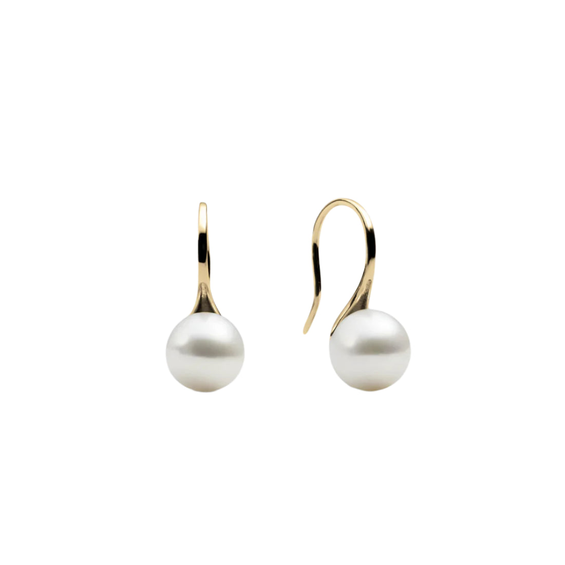 PEARL DROP EARRING Guld