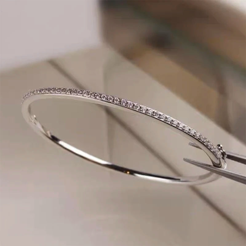 Sterlingsilver Armband med Zirkonstenar