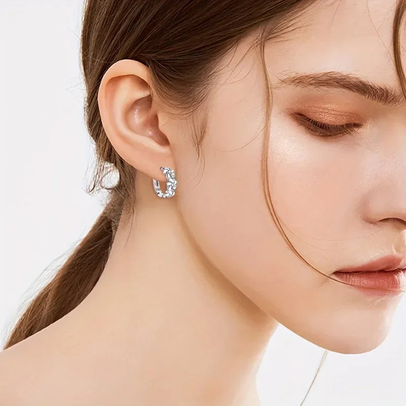 Hoops med Camellia Mönster