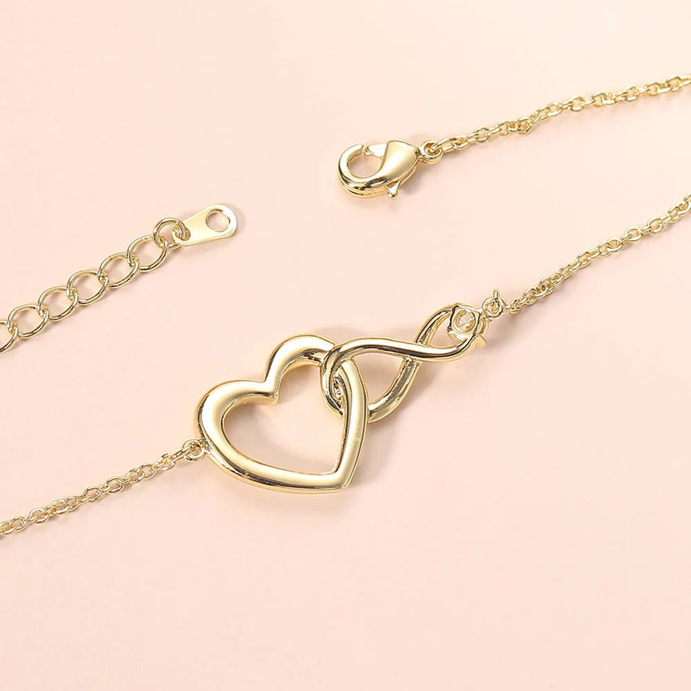 Infinity Love Armband Roséguld