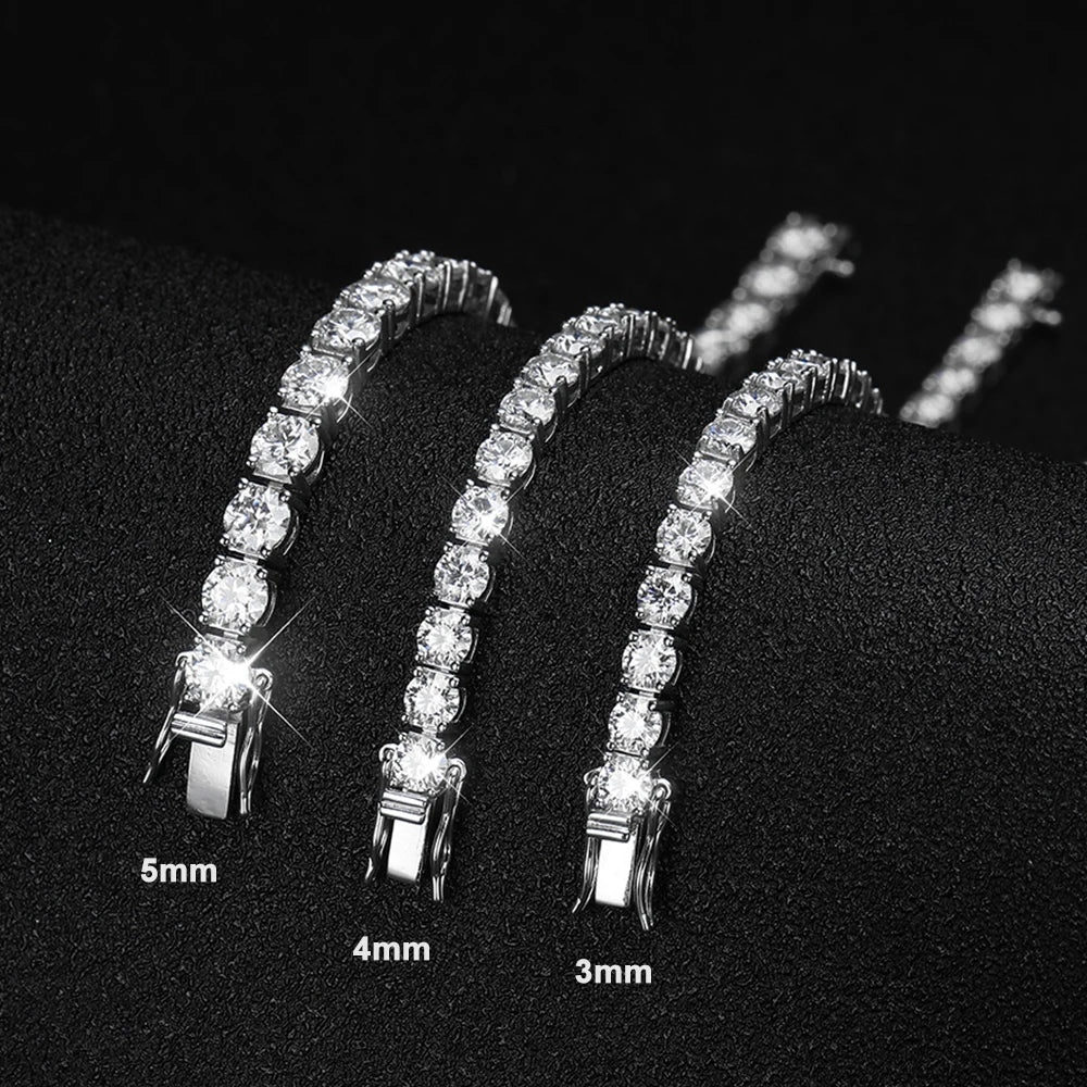 Moissanit Diamant Tennisarmband