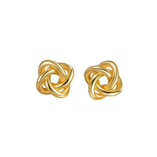 Mini Twist Örhängen Guld