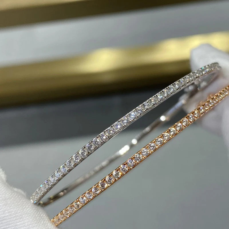 Sterlingsilver Armband med Zirkonstenar