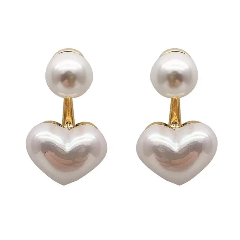 Love Pearl Studs Örhängen