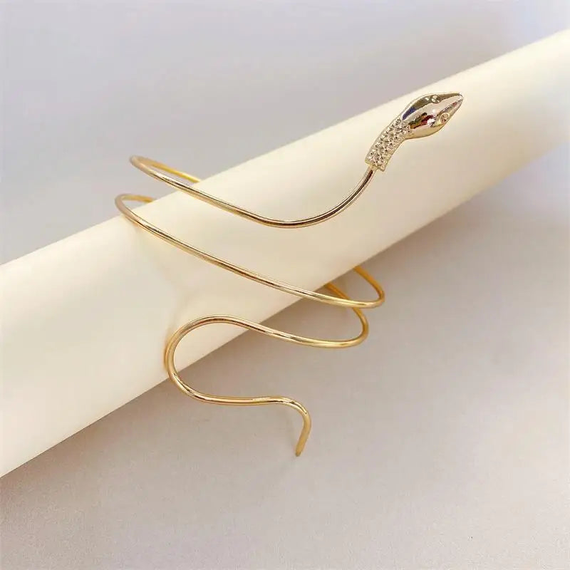 Spiralformat Ormarmband - Öppen Cuff Armlet