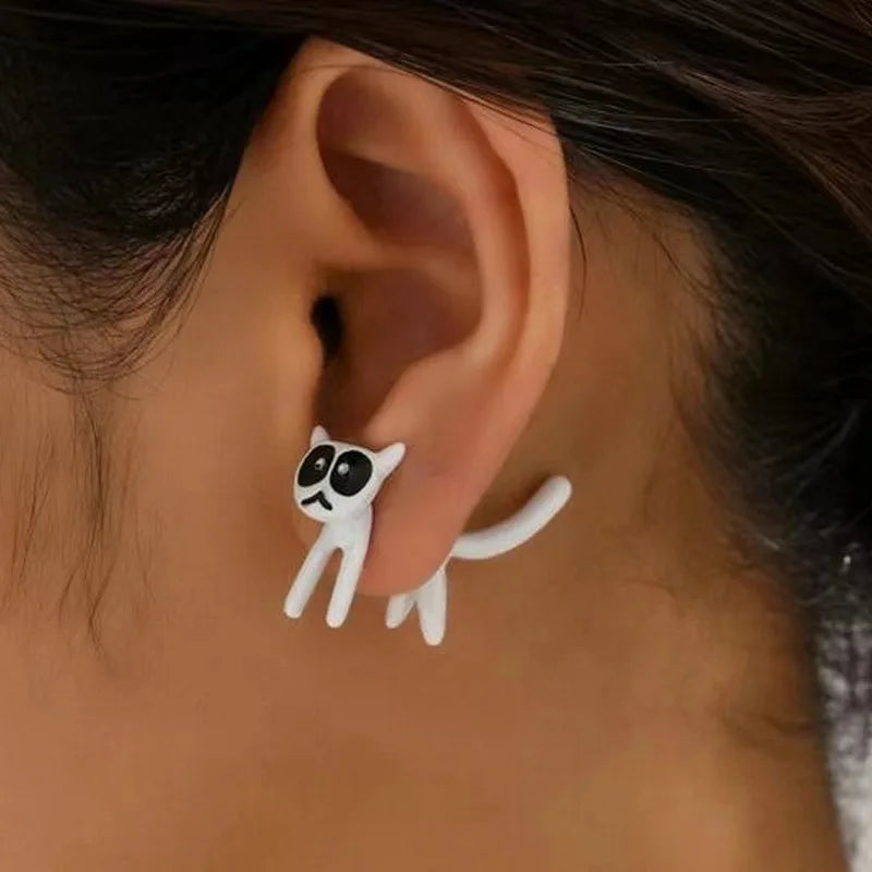 Kattunge Studs Örhängen