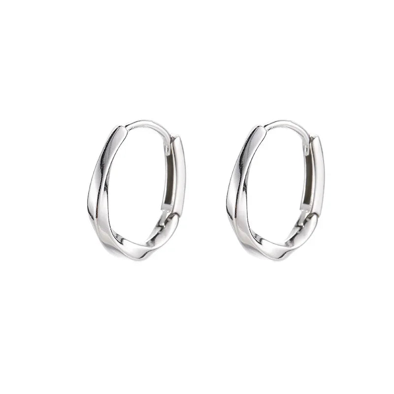 ROUND STUD EARRINGS Gold