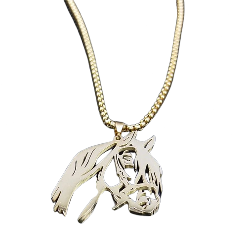 Hästhuvud Halsband – Pendant