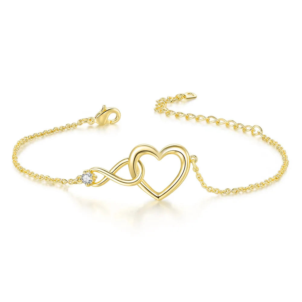 Infinity Love Armband Roséguld