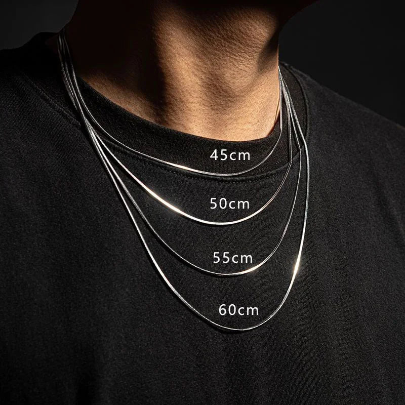 Linkkedja 925 Sterling Silver Halsband