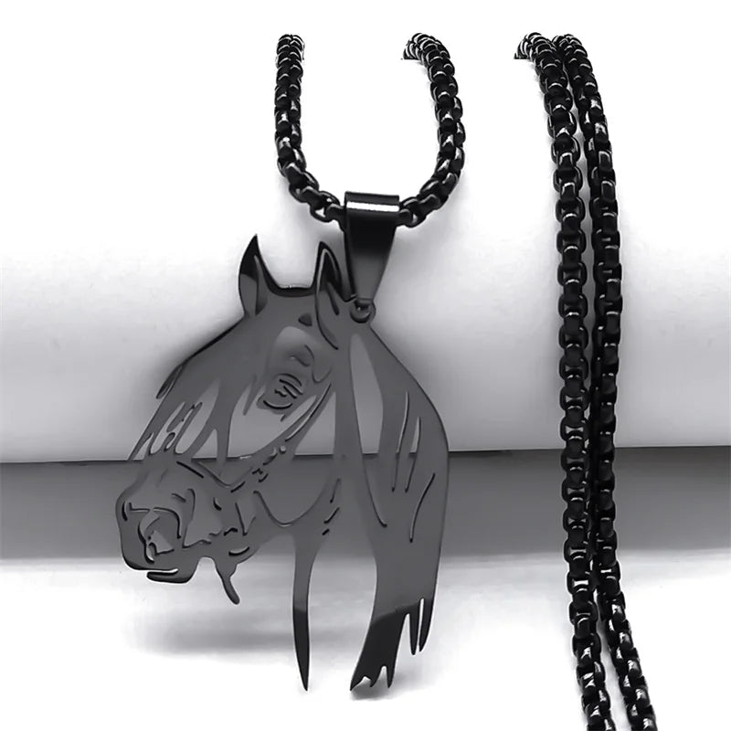 Hästhuvud Halsband – Pendant
