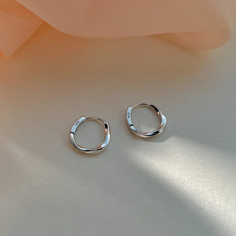 ROUND STUD EARRINGS Gold