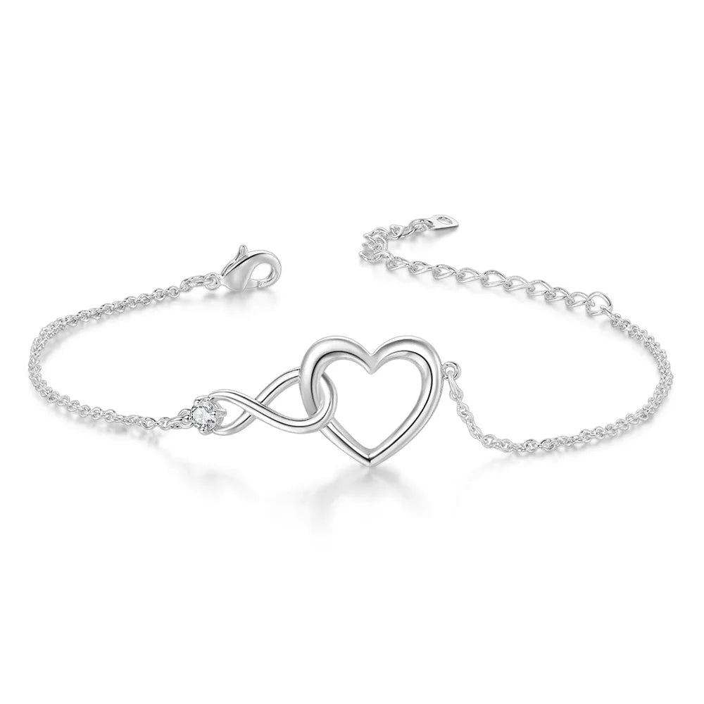 Infinity Love Armband Roséguld