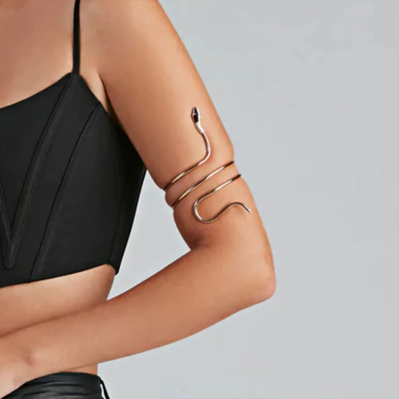 Spiralformat Ormarmband - Öppen Cuff Armlet