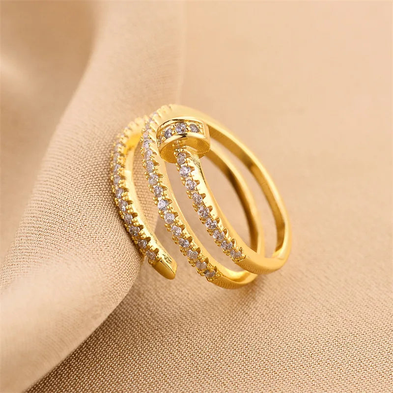 Modepil Cubic Zirconia Ring