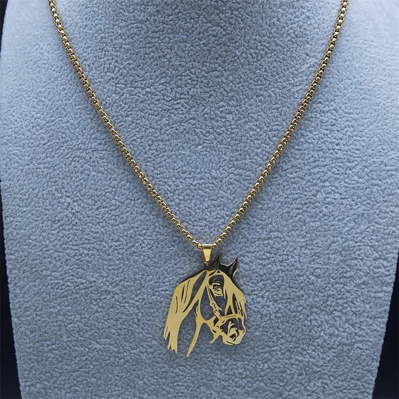 Hästhuvud Halsband – Pendant