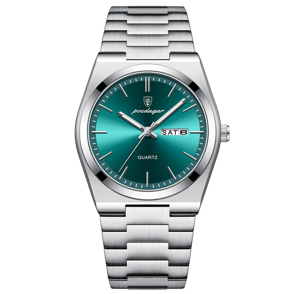 POEDAGAR Luxury Quartz – Calendar Edition