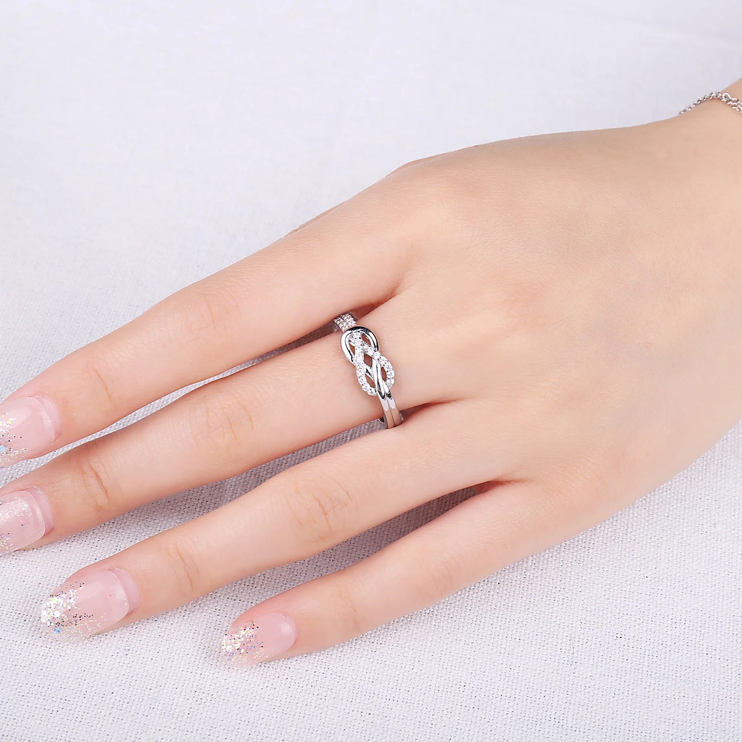 Infinity Love - Kärleksknut Ring