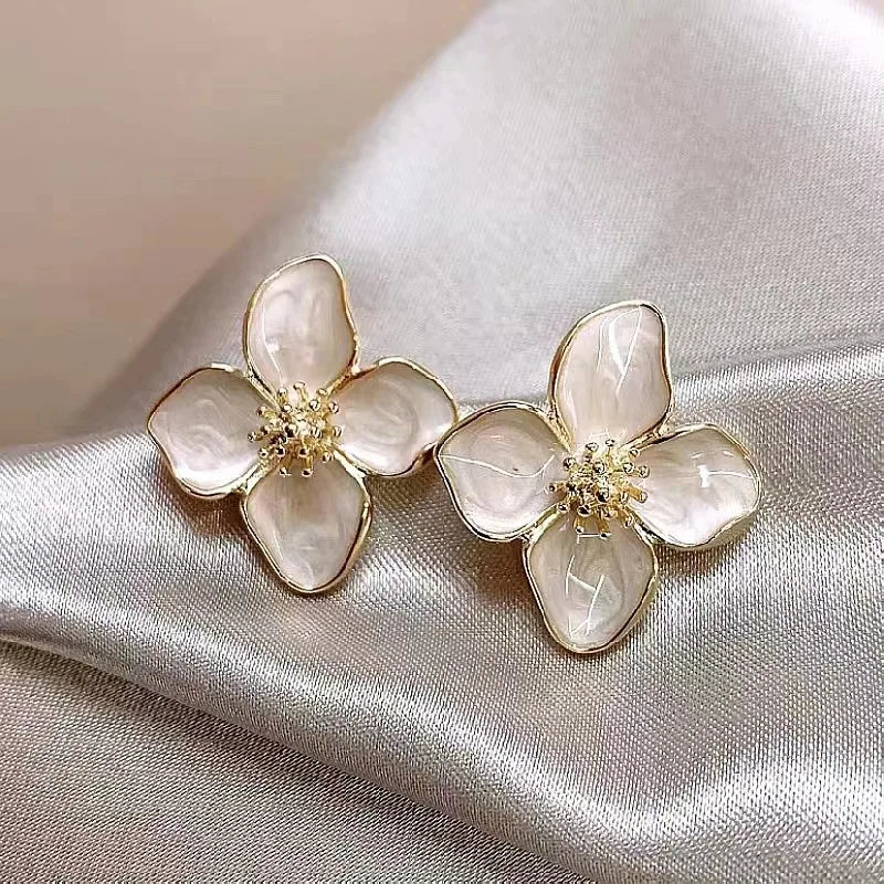 Blomsterstuds Vintage Örhängen