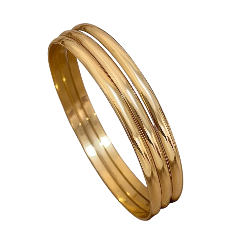 Minimalistiska 18K Guldpläterade Armband