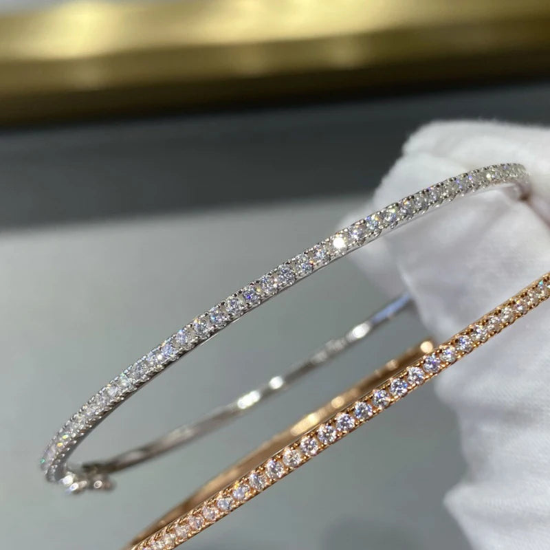 Sterlingsilver Armband med Zirkonstenar