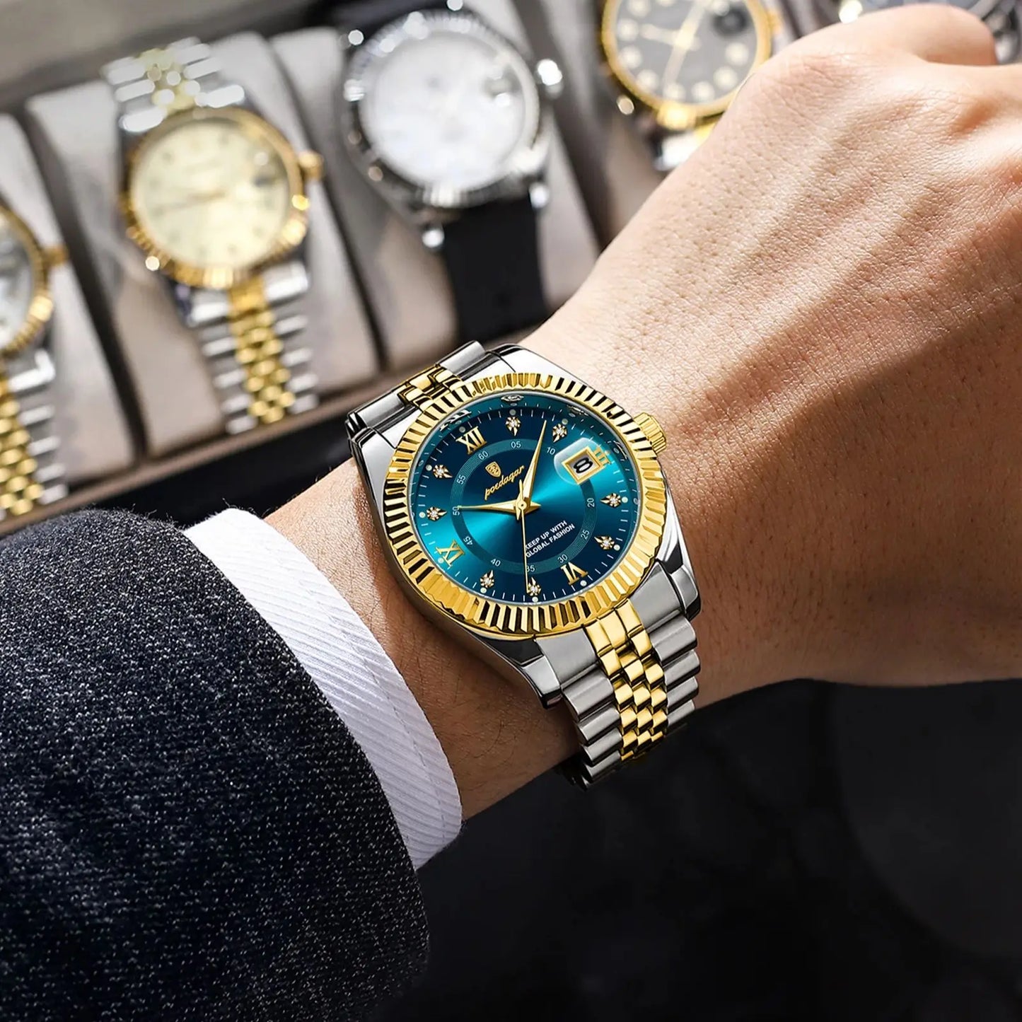 POEDAGAR Sport Waterproof – Quartz Edition