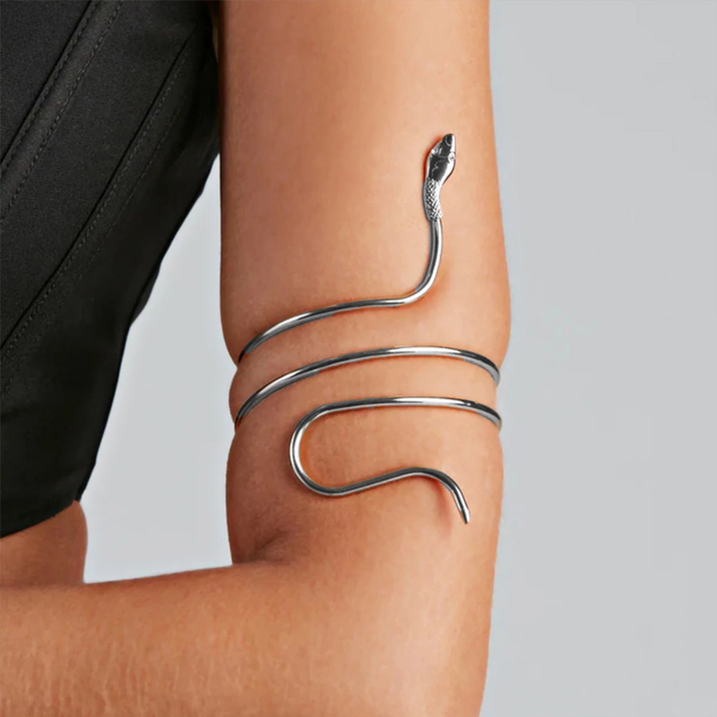 Spiralformat Ormarmband - Öppen Cuff Armlet