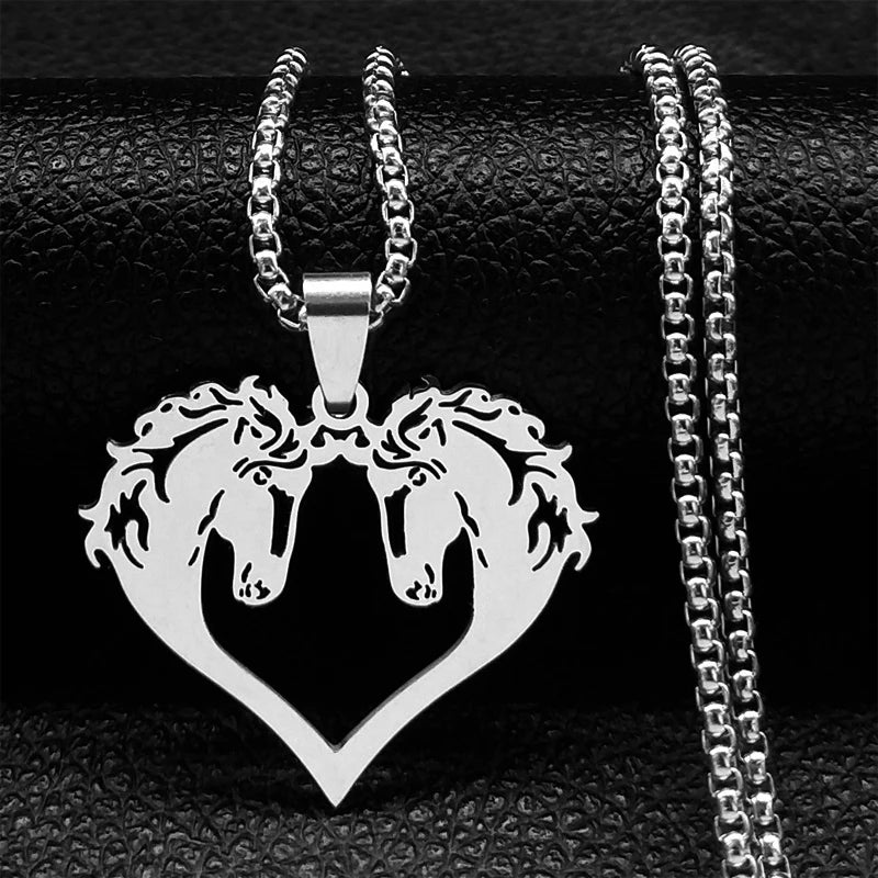 Hästhuvud Halsband – Pendant