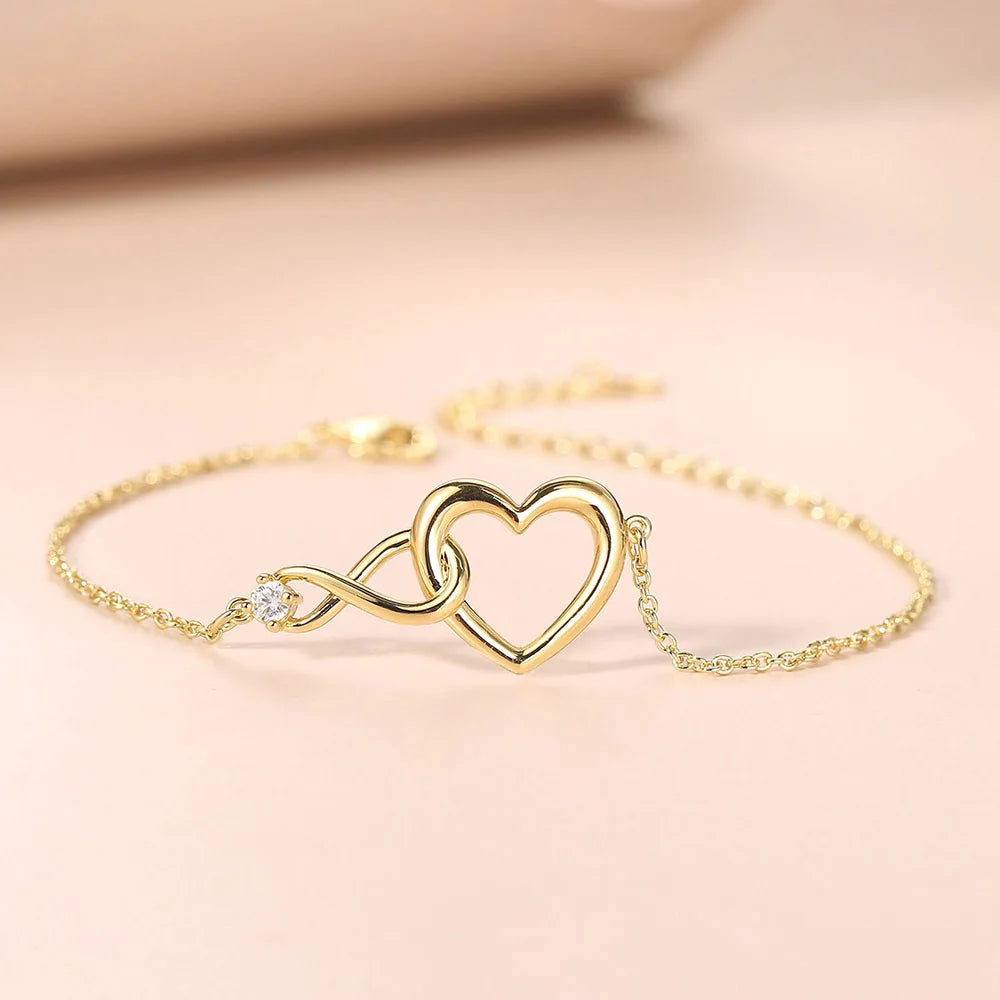 Infinity Love Armband Roséguld