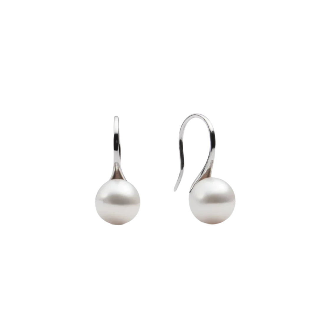 PEARL DROP EARRING Silver